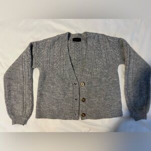 House of Harlow 1960 Gray Men's Cardigan